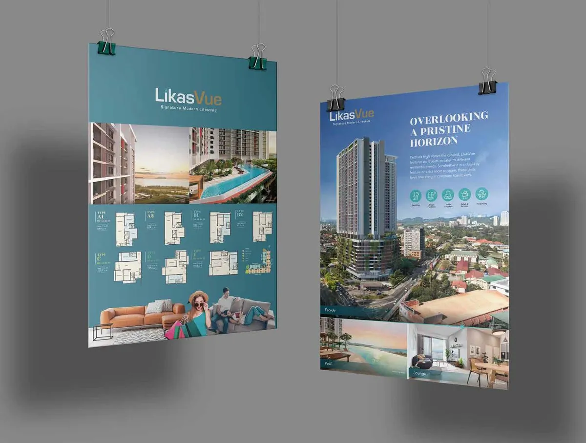 LikasVue launch posters